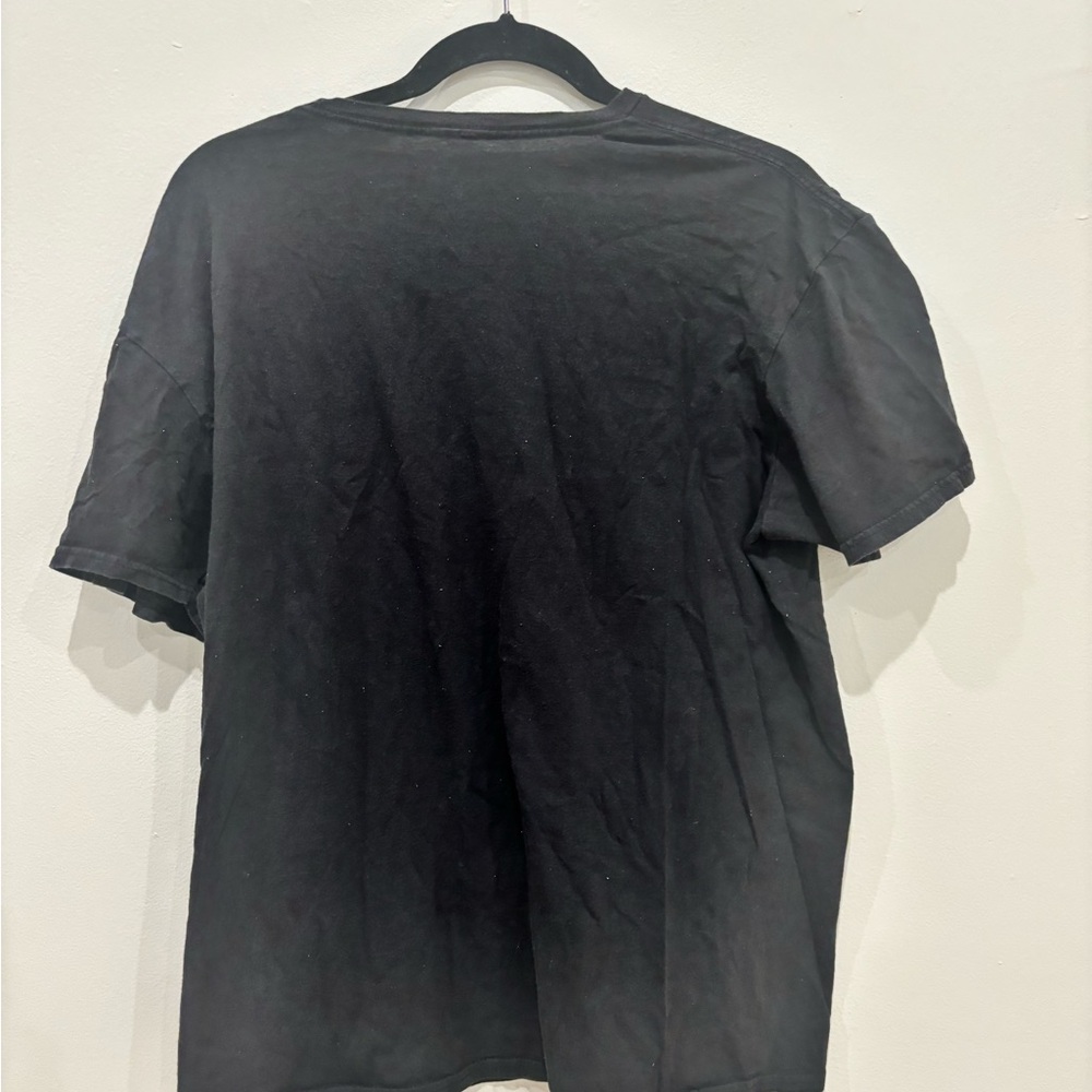 Disney Black Tee with Neon Cheshire Cat and 'We're All Mad Here' Graphic - Picture 4 of 5
